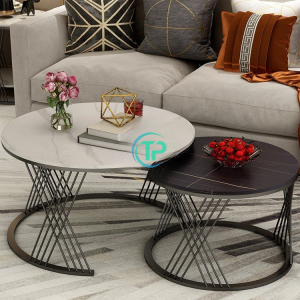 Bàn Trà Đôi Chân Sắt TPN690