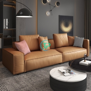Sofa Da Căn Hộ Nhỏ Phong Cách Hàn Quốc TPN425