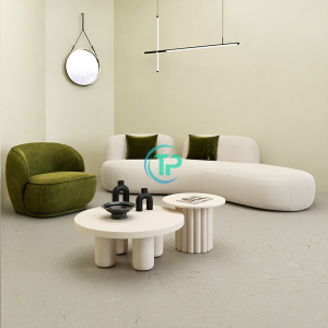 Sofa Băng Kèm Ghế Đơn Phong Cách Bắc Âu TPN812