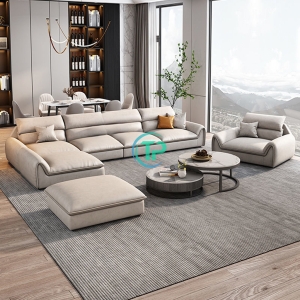 Sofa Góc Da Phòng Khách Cao Cấp Chất Lượng TPN857