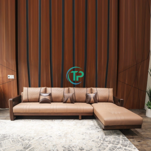 Sofa Gỗ Sồi Sang Trọng Cho Phòng Khách TPN621