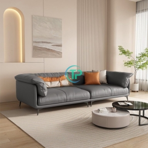 Sofa Da Căn Hộ Nhỏ Phong Cách Hàn Quốc Chất Lượng TPN394