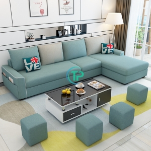 Sofa Góc Vải Nhập Khẩu Hiện Đại Chất Lượng TPN703