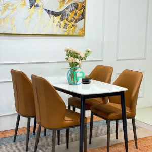 Bộ Bàn Ăn 4 Ghế Nhập Khẩu TPN306