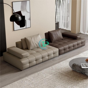 Sofa Băng Da Có Gối Tựa Cao Cấp Chất Lượng TPN905