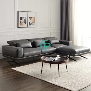 Sofa Góc Đệm Da Cao Cấp Giá Tốt TPN318