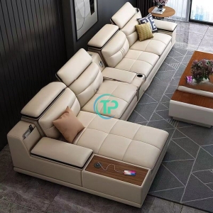 Trọn Bộ Sofa Góc Da Công Nghiệp Cao Cấp Chất Lượng TP611