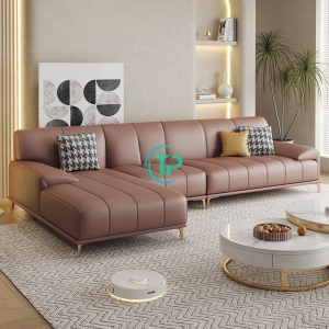Sofa Băng Dài Bọc Da Cao Cấp Đơn Giản Chất Lượng TPN822