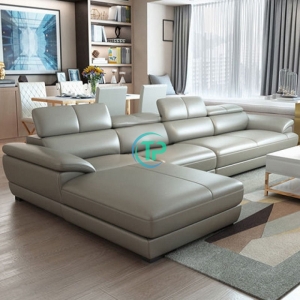 Sofa Góc Da Phòng Khách Hiện Đại Giá Tốt TPN372