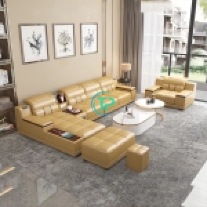 Sofa Góc Da Đẹp Chất Lượng TP123
