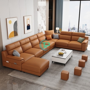 Mẫu Sofa Góc Lớn Tựa Cố Định TPN1242