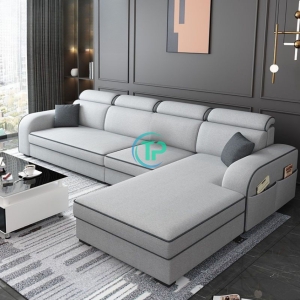 Sofa Góc Da Công Nghiệp Hàn Quốc TPN1264