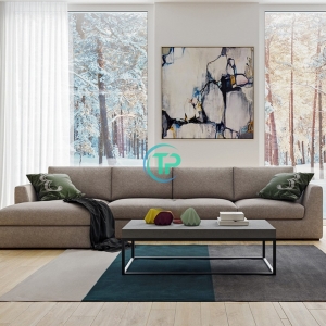 Sofa Góc Vải Marble TPN767