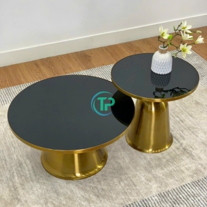 Bàn Decor Hợp Kim Mạ PVD Cao Cấp BTCC019