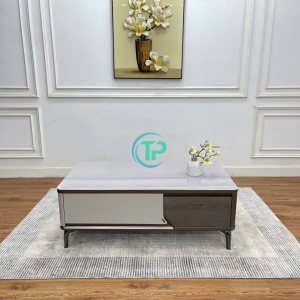 Bàn Trà Chữ Nhật Mặt Đá Nhập Khẩu BTN028