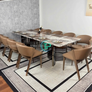 Bộ Bàn Ăn Nhập Khẩu Cao Cấp 10 Ghế TPBA07