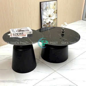 Bàn Đá Đôi Tròn Hiện Đại BTCC002