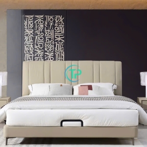 Giường Ngủ Bọc Da Phong Cách Tối Giản TPGD-022