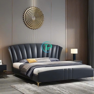 Giường Ngủ Bọc Da Phong Cách Hiện Đại Sang Trọng TPGD-025